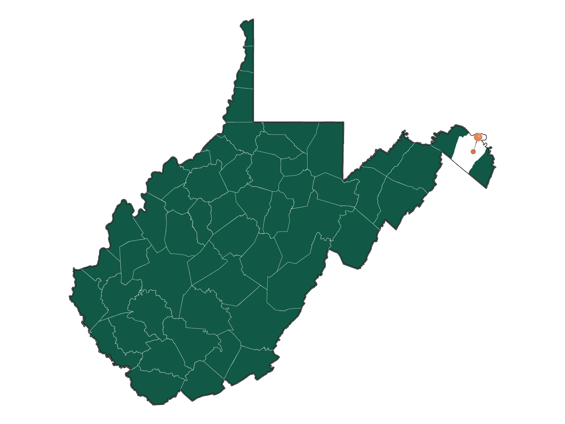 Moving to Martinsburg, West Virginia in 2022