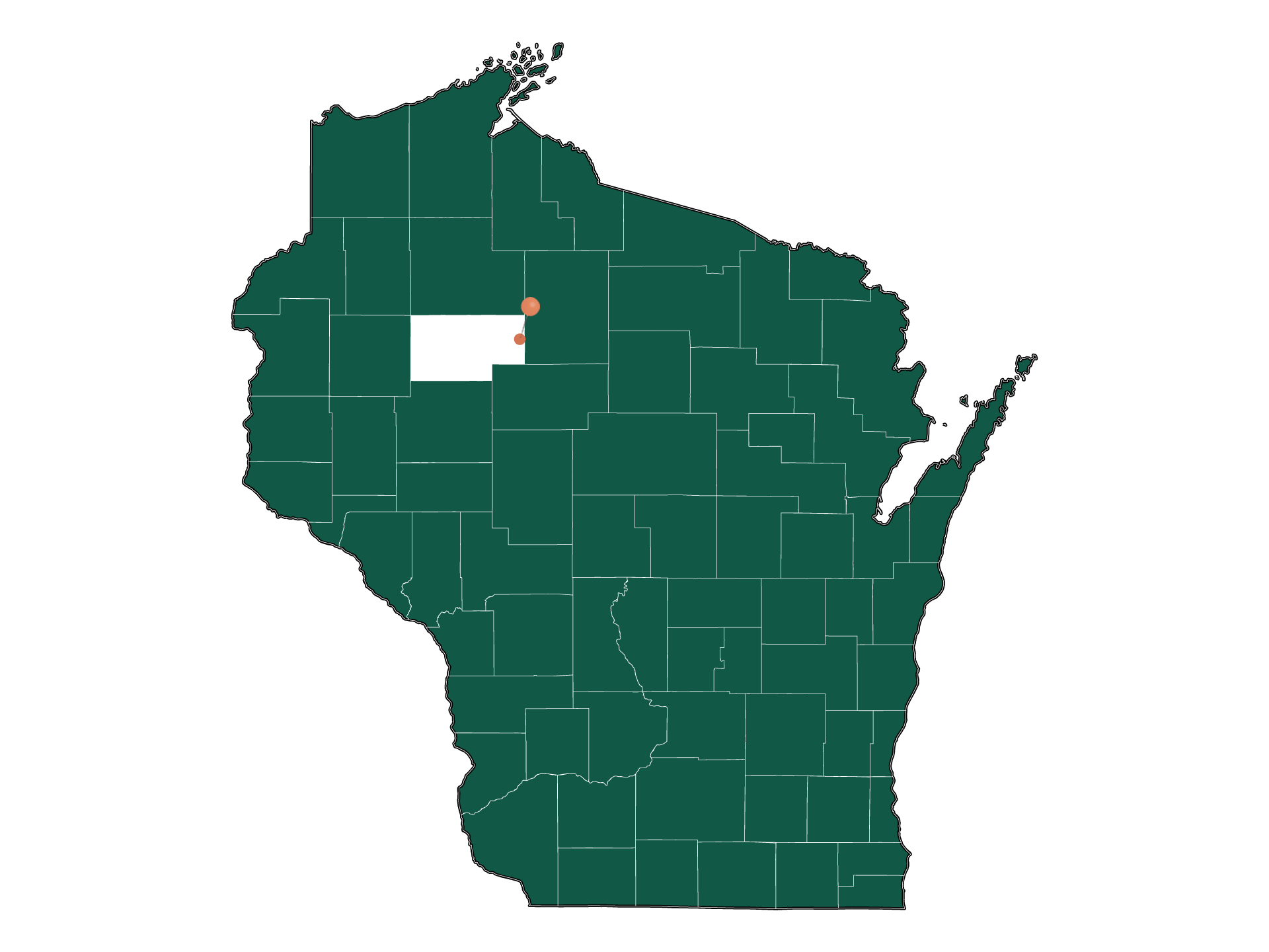 Moving to Hawkins, Wisconsin in 2022