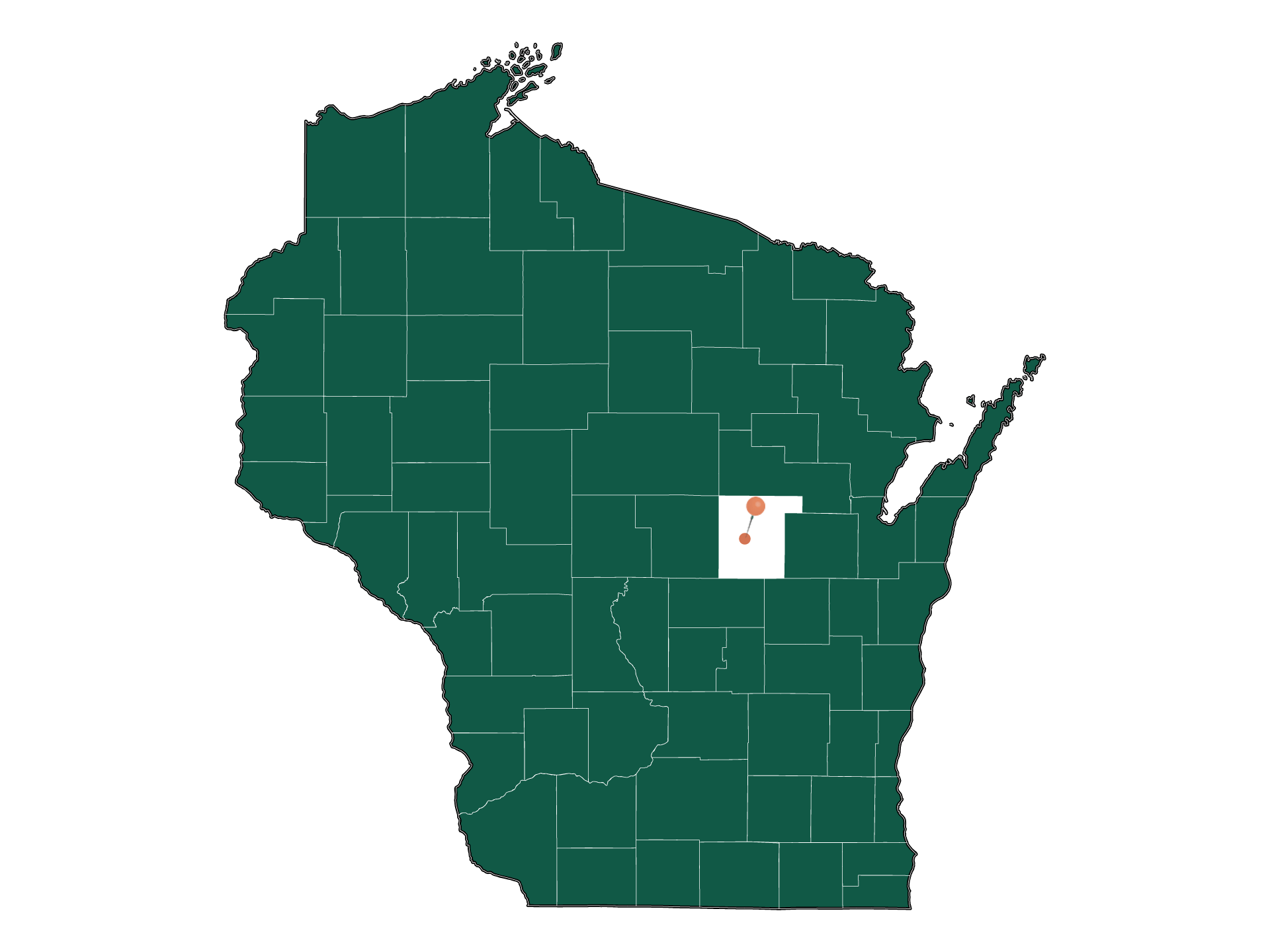 Moving to Ogdensburg, Wisconsin in 2022