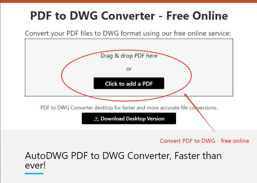 Free PDF to DWG Converter AutoDWG Online Service???? Explore o mundo do