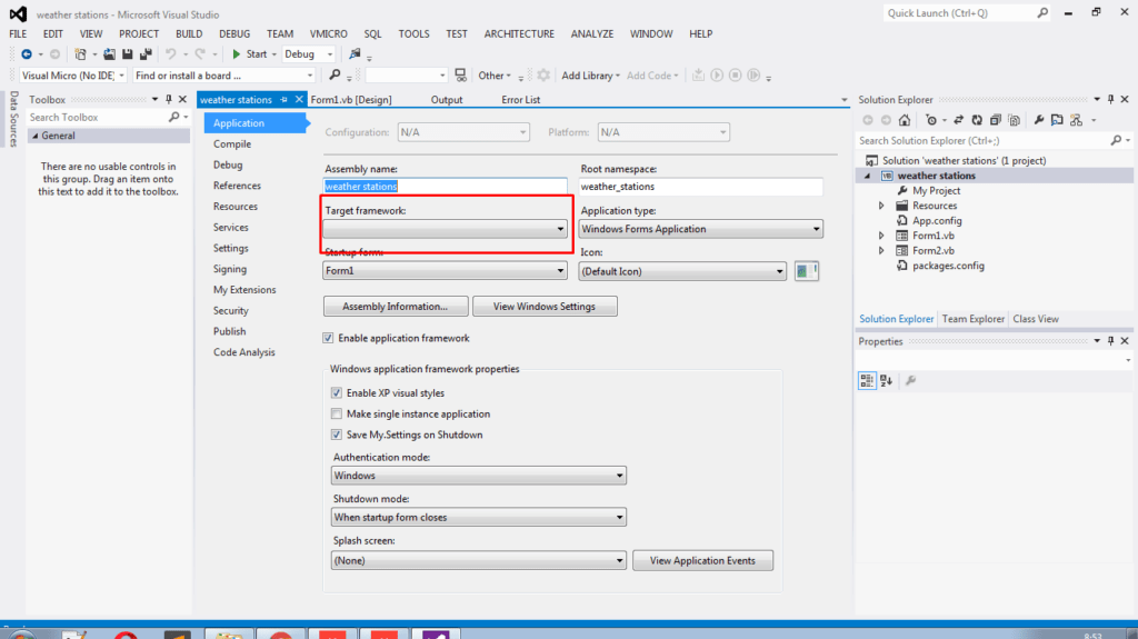 Cara Mengatasi Error karena Mscorlib for Target Framework