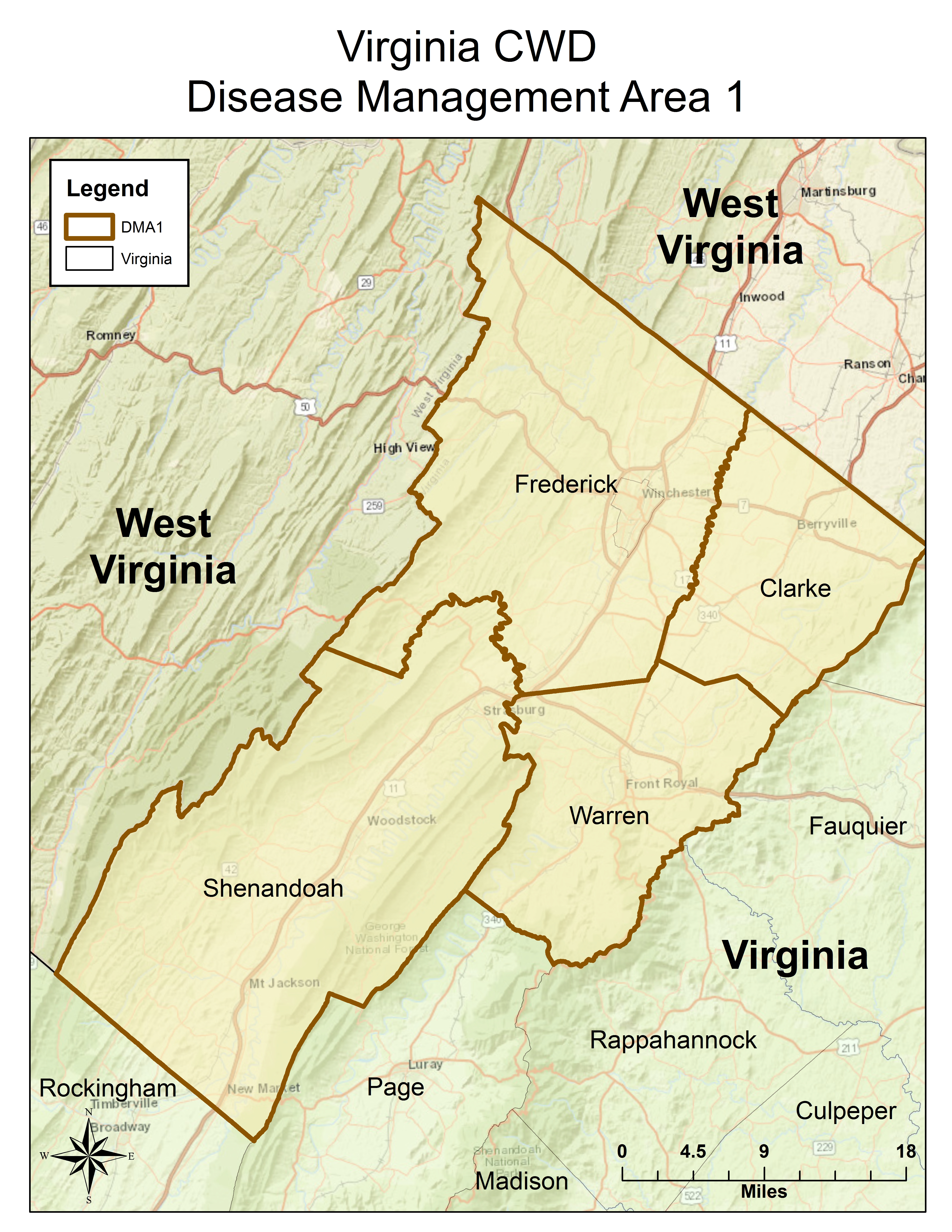 What You Need to Know About Hunting in Disease Management Area 1