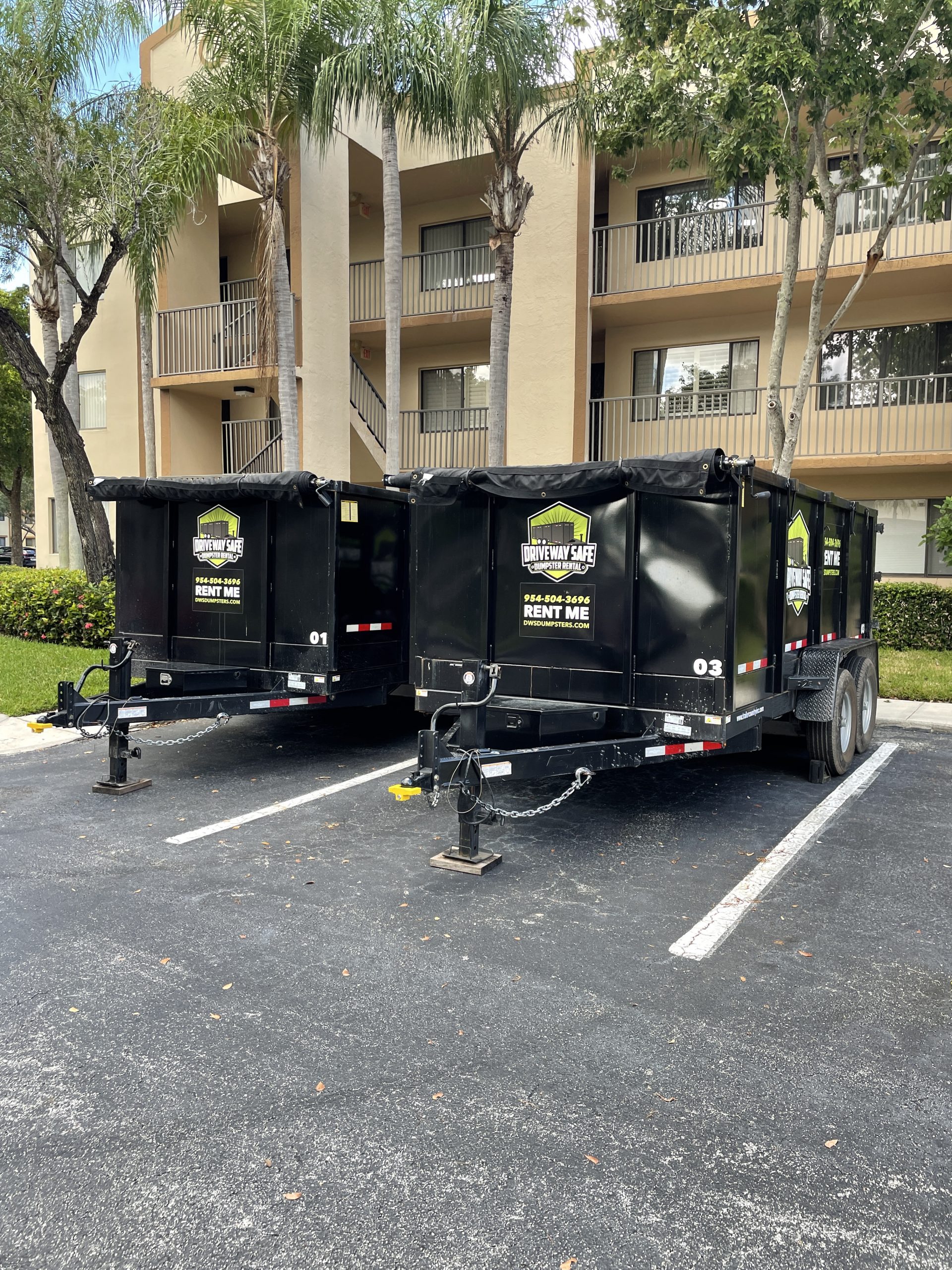30 Yard Dumpster Rental Driveway Safe Dumpster Rental