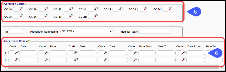 Institutional Billing (UB04)