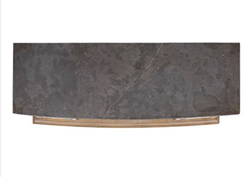 56" Bangor Weathered Coffee Wall Infrared Electric Fireplace Mantel