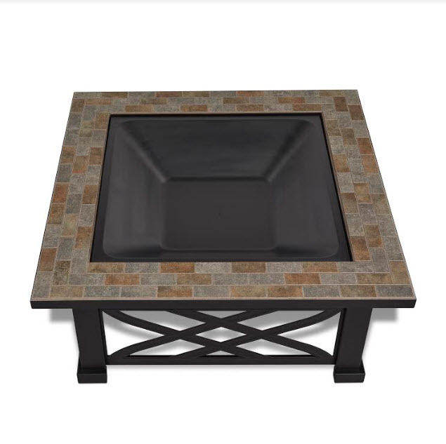 33" Larkspur Wood Burning Outdoor Fire Pit