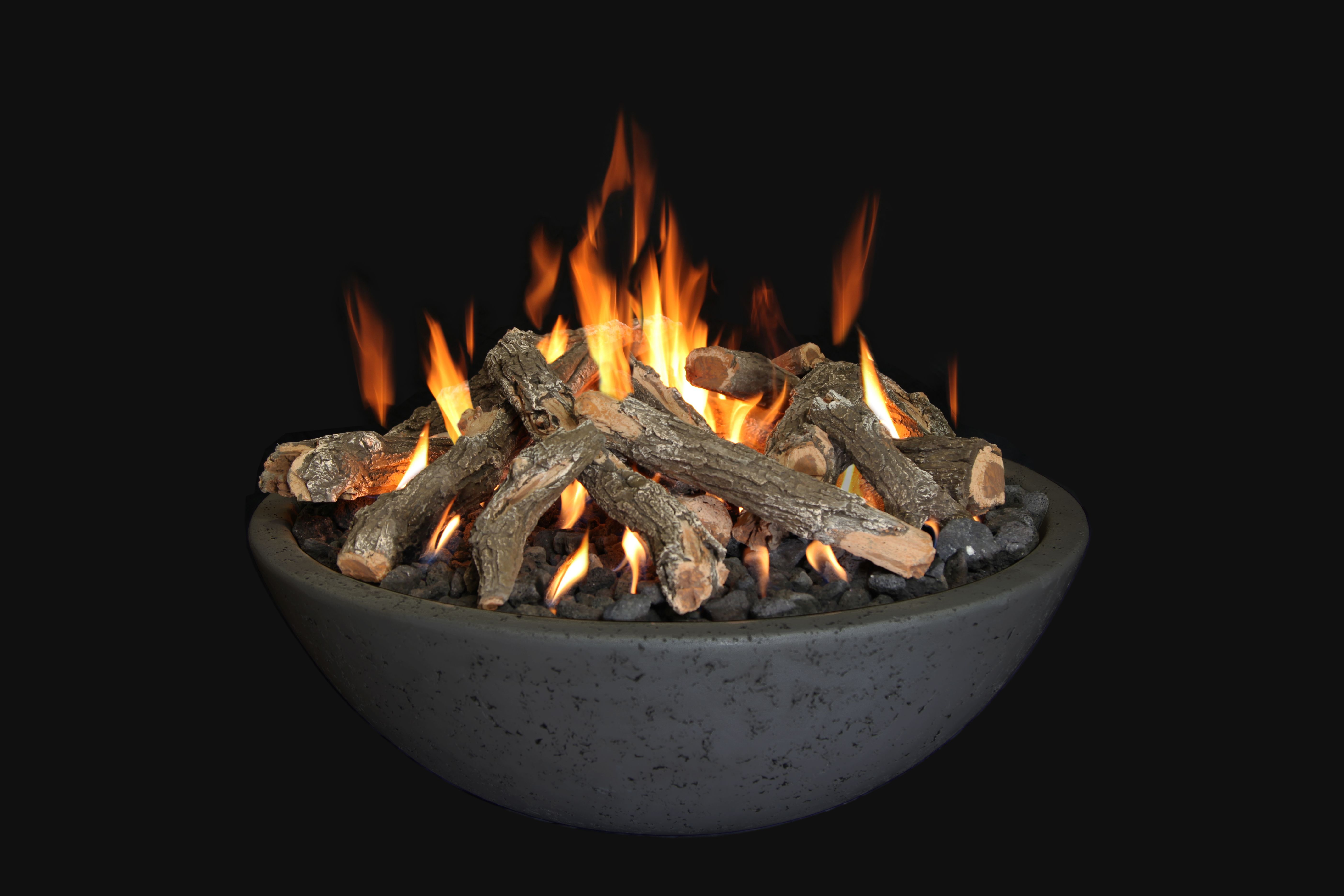 39" Grand Canyon Propane Fire Bowl with Tee Pee Burner