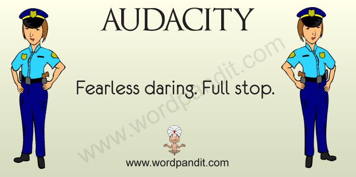 Meaning Of Audacity