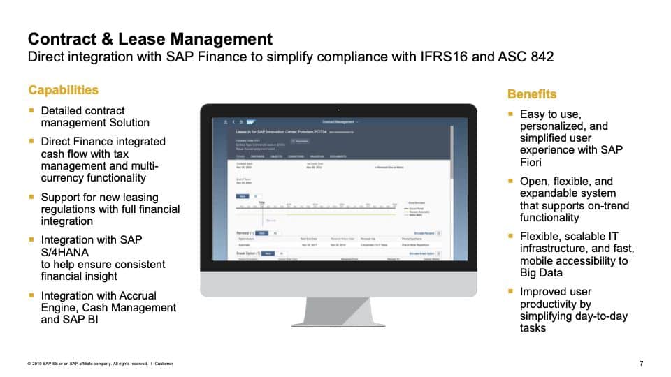 SAP for Real Estate Contract & Lease Management REFX CLM DYCSI
