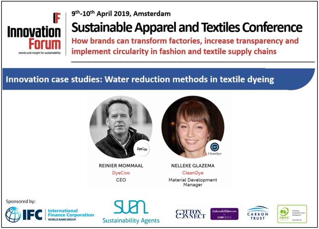 Sustainable Apparel and Textiles Conference Dyecoo