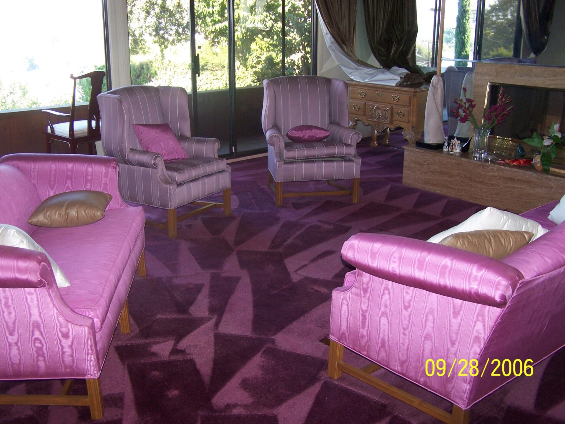 Carpet Dyeing Coto De Caza Color Changes Spot Dyeing