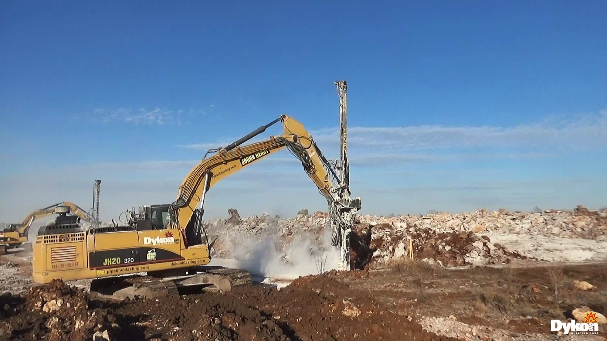 Oklahoma 2019 Sitework Project 2 Dykon Blasting