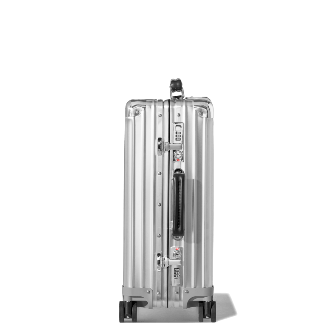 RIMOWA Classic Cabin S Aluminium Small CarryOn Suitcase in Silver