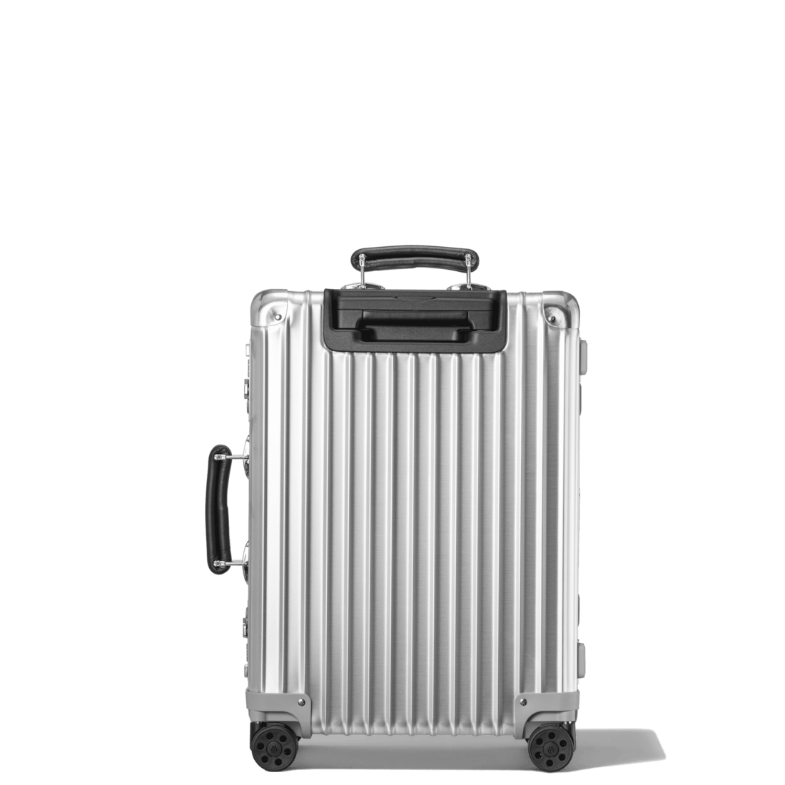 RIMOWA Classic Cabin S Aluminium Small CarryOn Suitcase in Silver