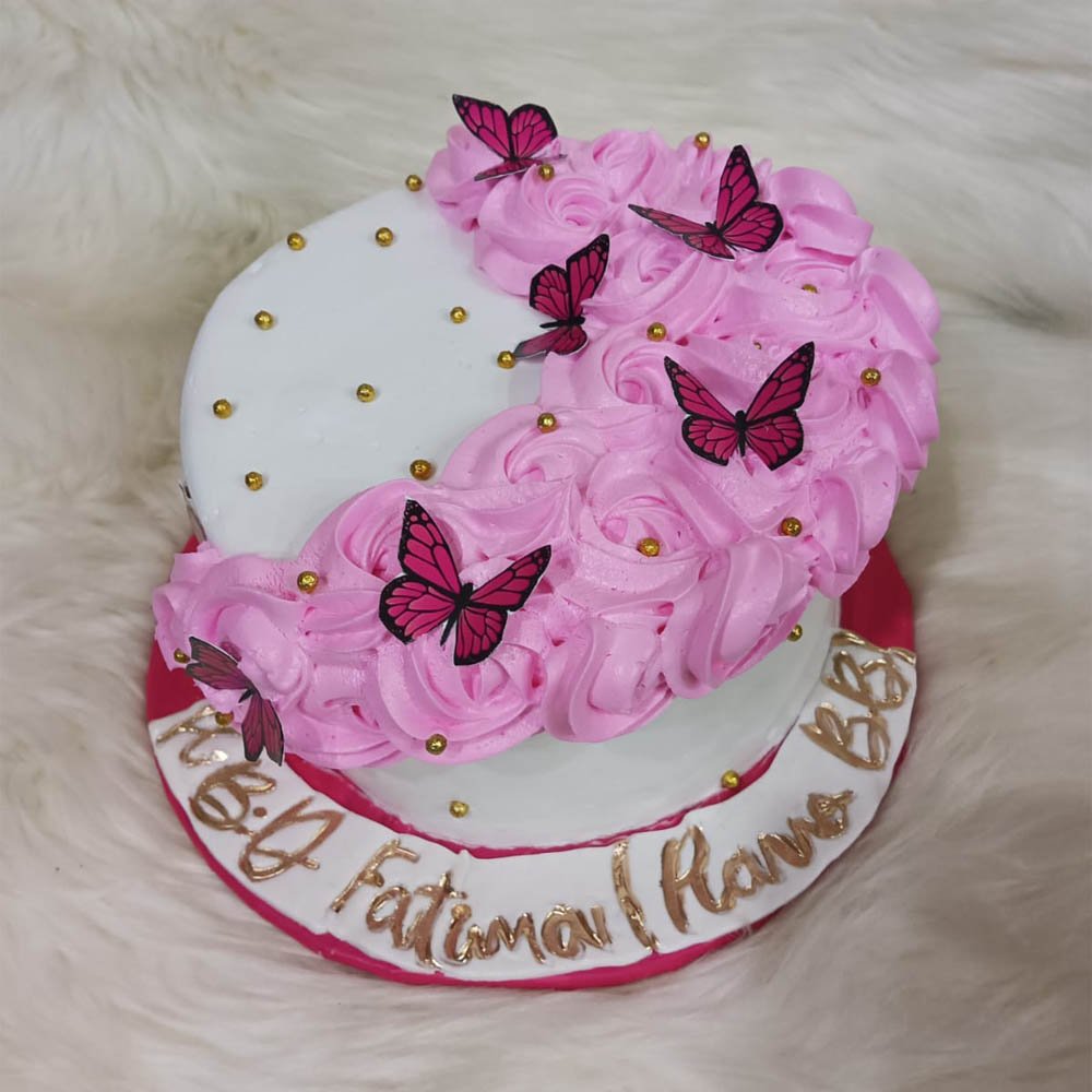 Butterfly cake in Karachi Birthday Cake Anniversary Cake