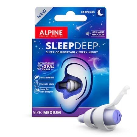 Тапи за уши с филтър Alpine SleepDeep - Решения за слуха Динамед