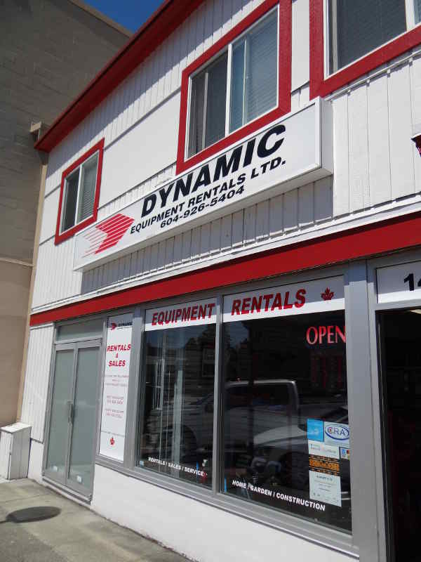 About Dynamic Equipment Rentals in Vancouver, BC
