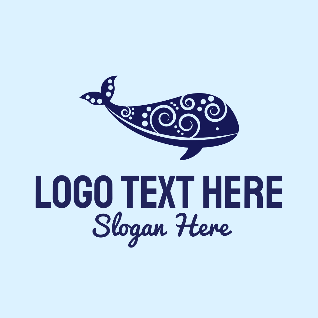 Whale Art Logo BrandCrowd Logo Maker