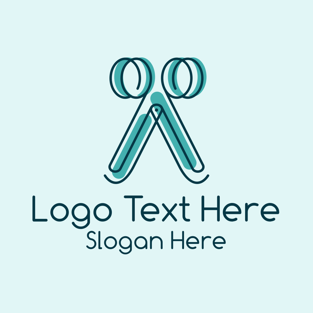 Hair Salon Shears Logo BrandCrowd Logo Maker