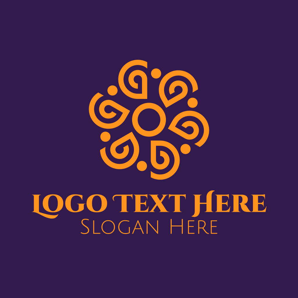 Indian Mandala Art Logo BrandCrowd Logo Maker