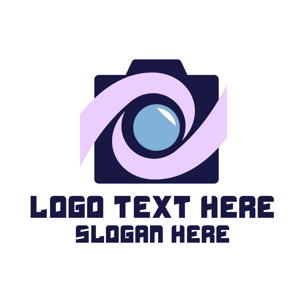 Swoosh Tech Camera Logo BrandCrowd Logo Maker