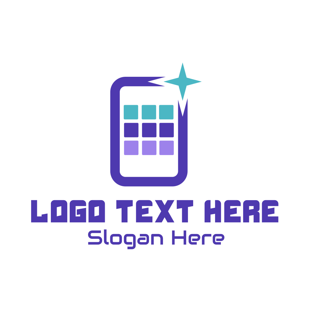 Mobile App Tech Logo BrandCrowd Logo Maker