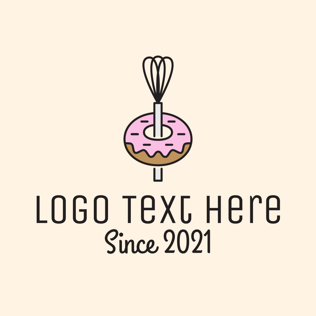 Donut Shop Kitchenware Logo BrandCrowd Logo Maker