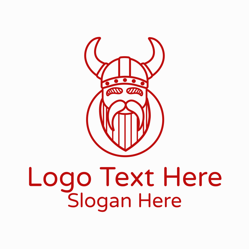 Viking Warrior Logo BrandCrowd Logo Maker