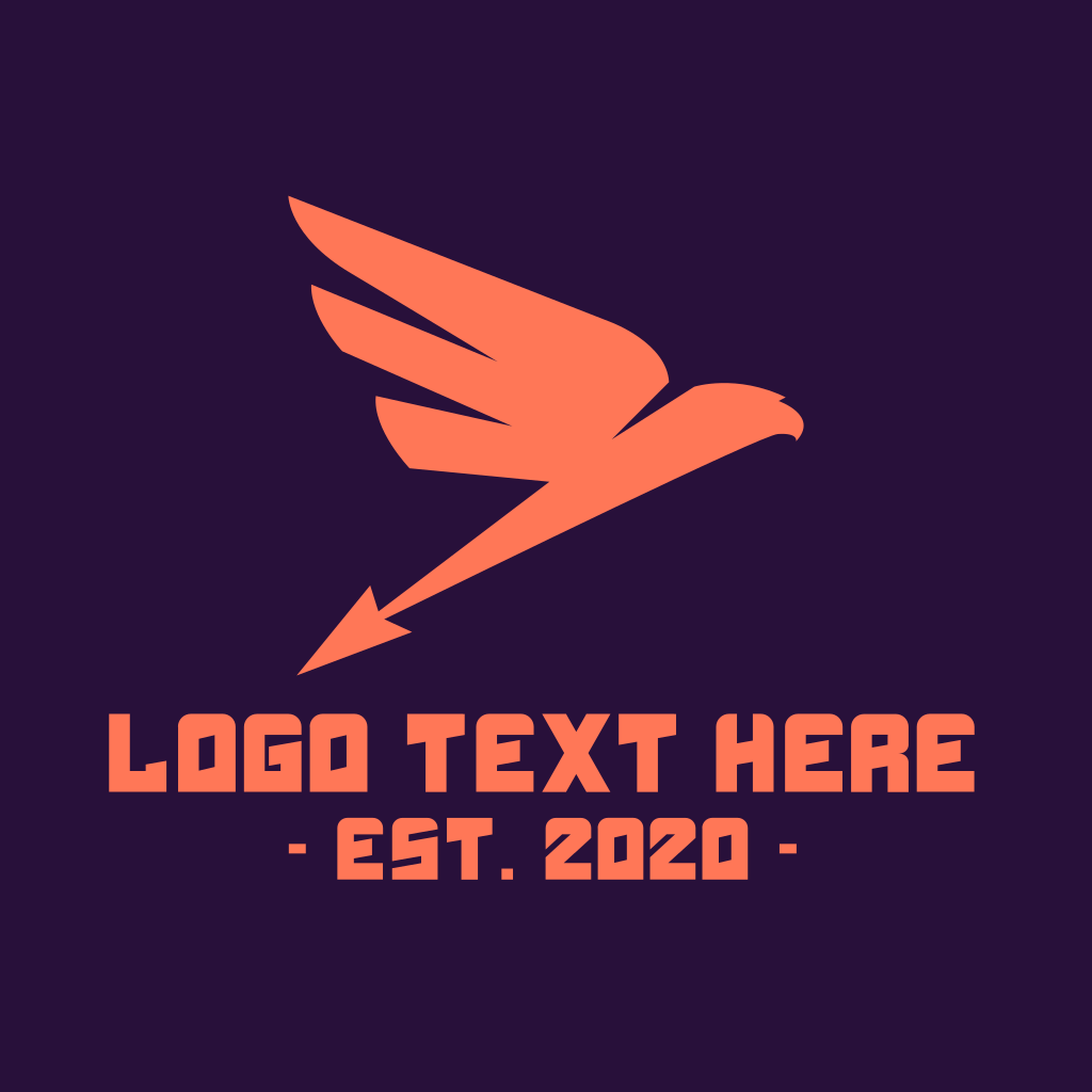 Arrow Bird Logo BrandCrowd Logo Maker