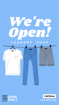 We Do Your Laundry Facebook story BrandCrowd Facebook story Maker