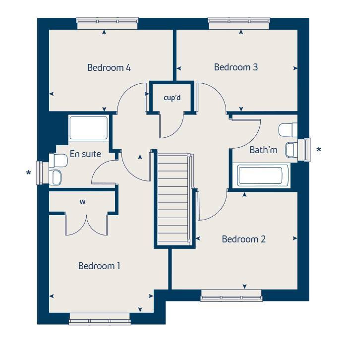 {{ Home 34 JuniperHome 34 Juniper } for £359,950 with 4 bedrooms4 bedroom Home 34 Juniper {in