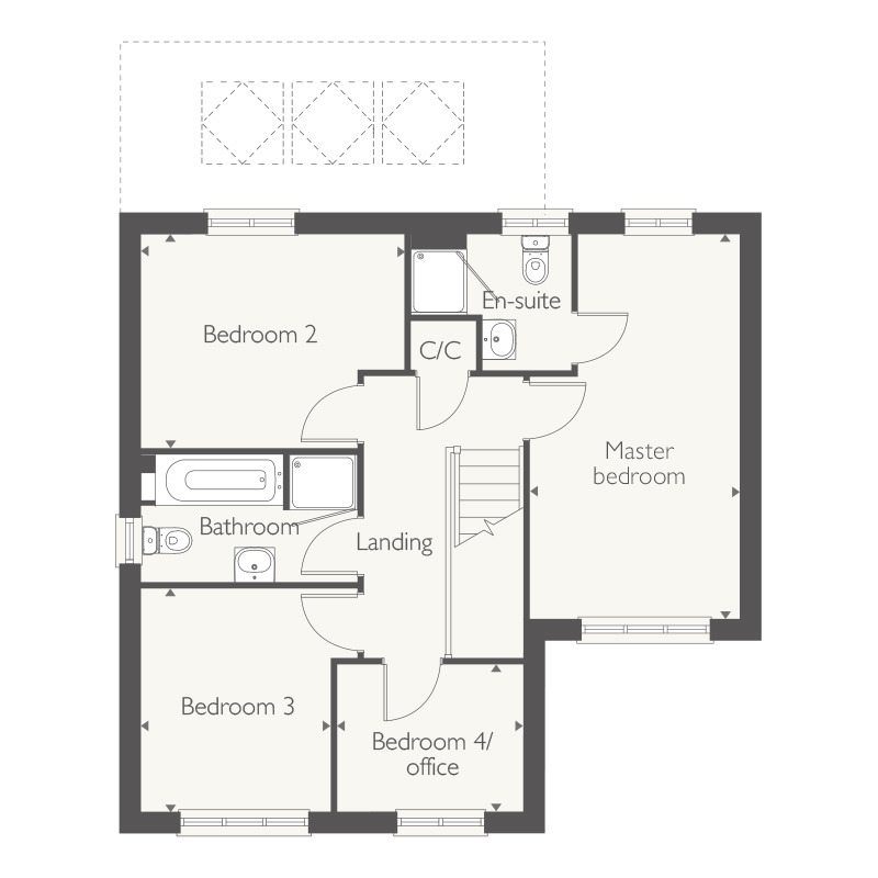 4 Bedroom House in Millfields New Development in West Bromwich (Home 123 The Lymington)
