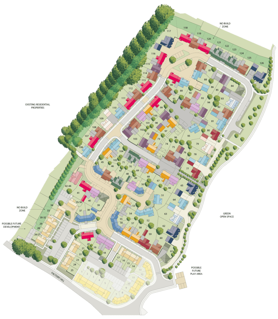 Nine Acres in Tiptree is built by Crest Nicholson