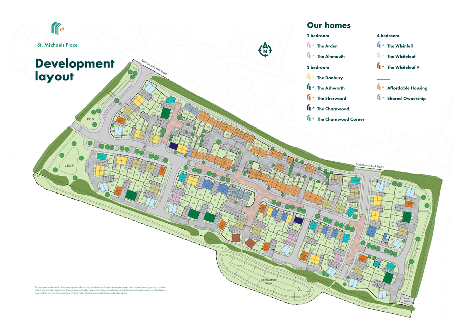 Persimmon Homes New Builds in St Michael's Place WhatHouse
