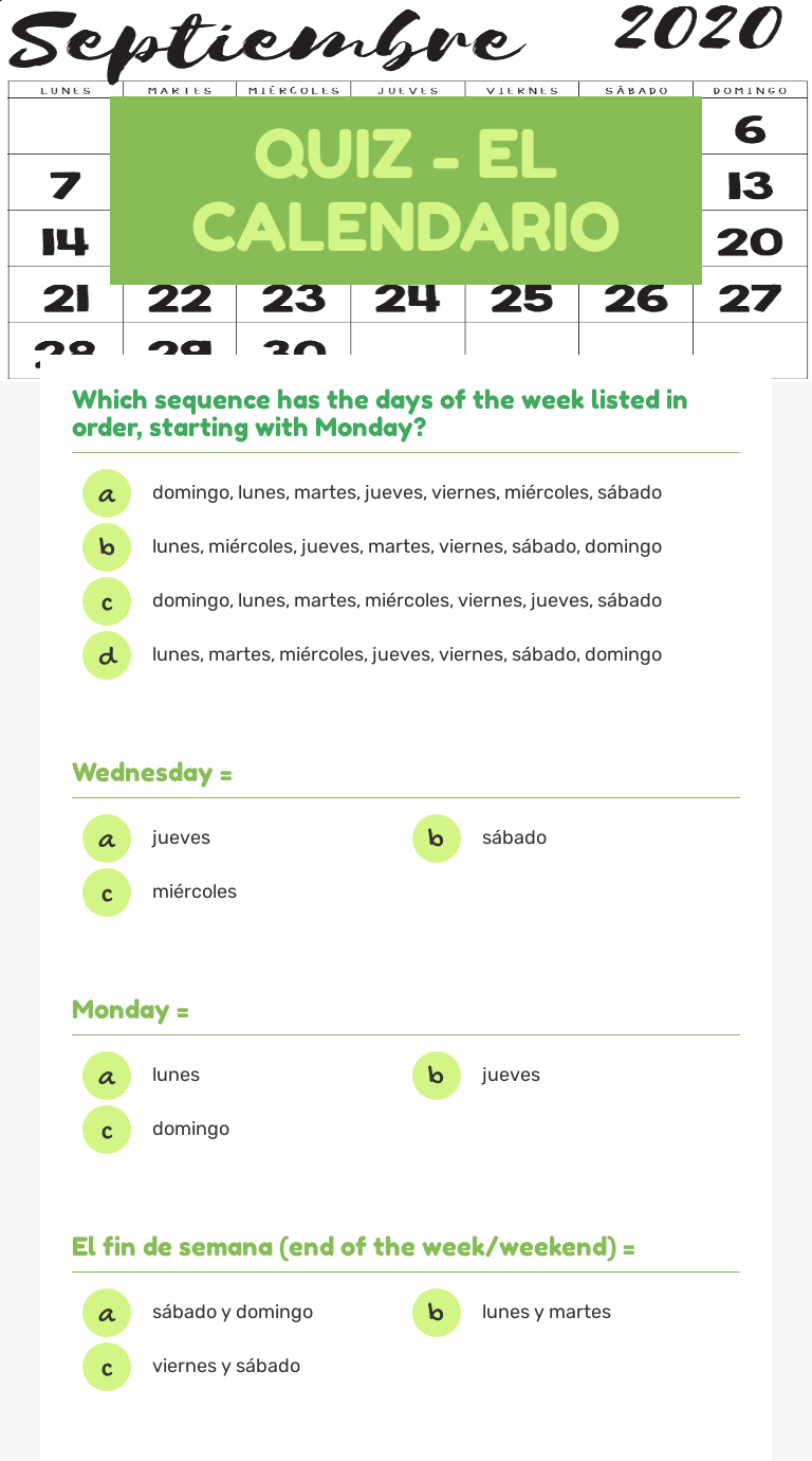 el-calendario-worksheet