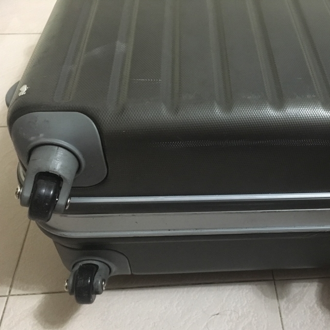 Samples of Luggage Wheel Replacement Works Singapore DA Luggage Repair