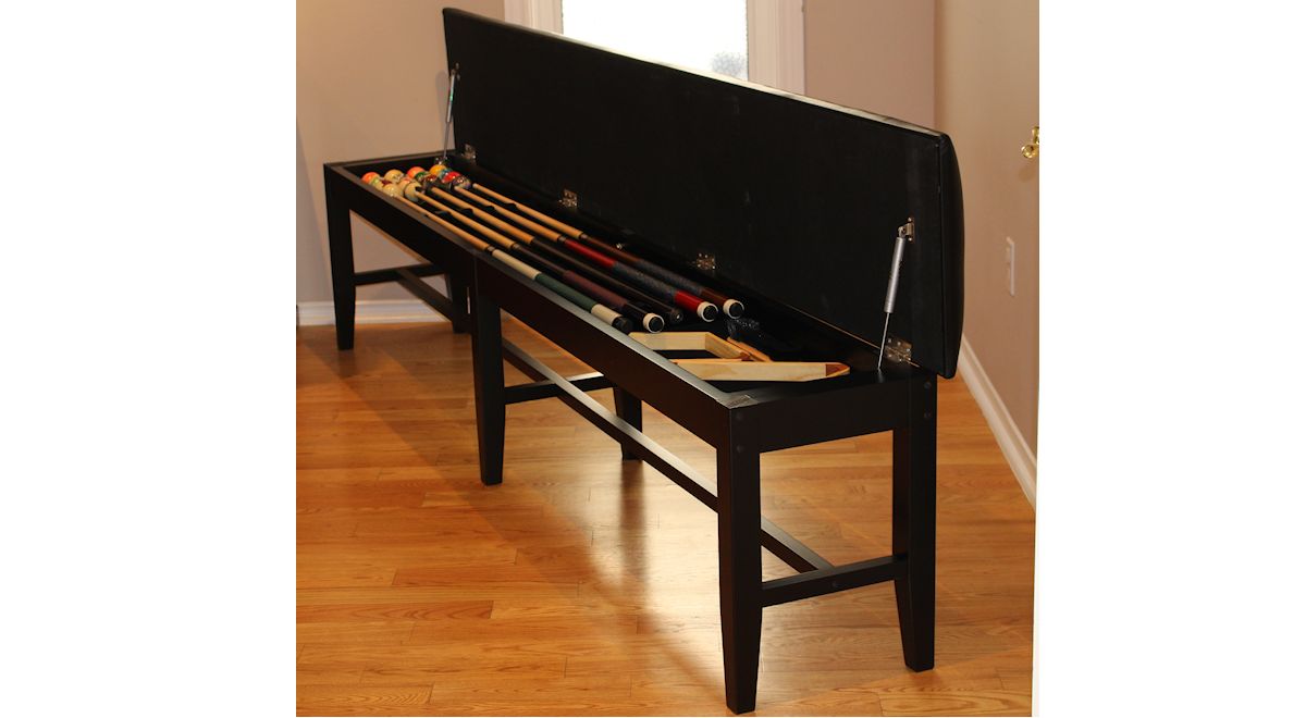 Pool Table Accessories Storage Bench Dynamic Billiard Canada Online