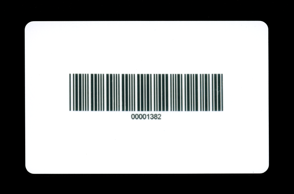 DCI Barcode Cards