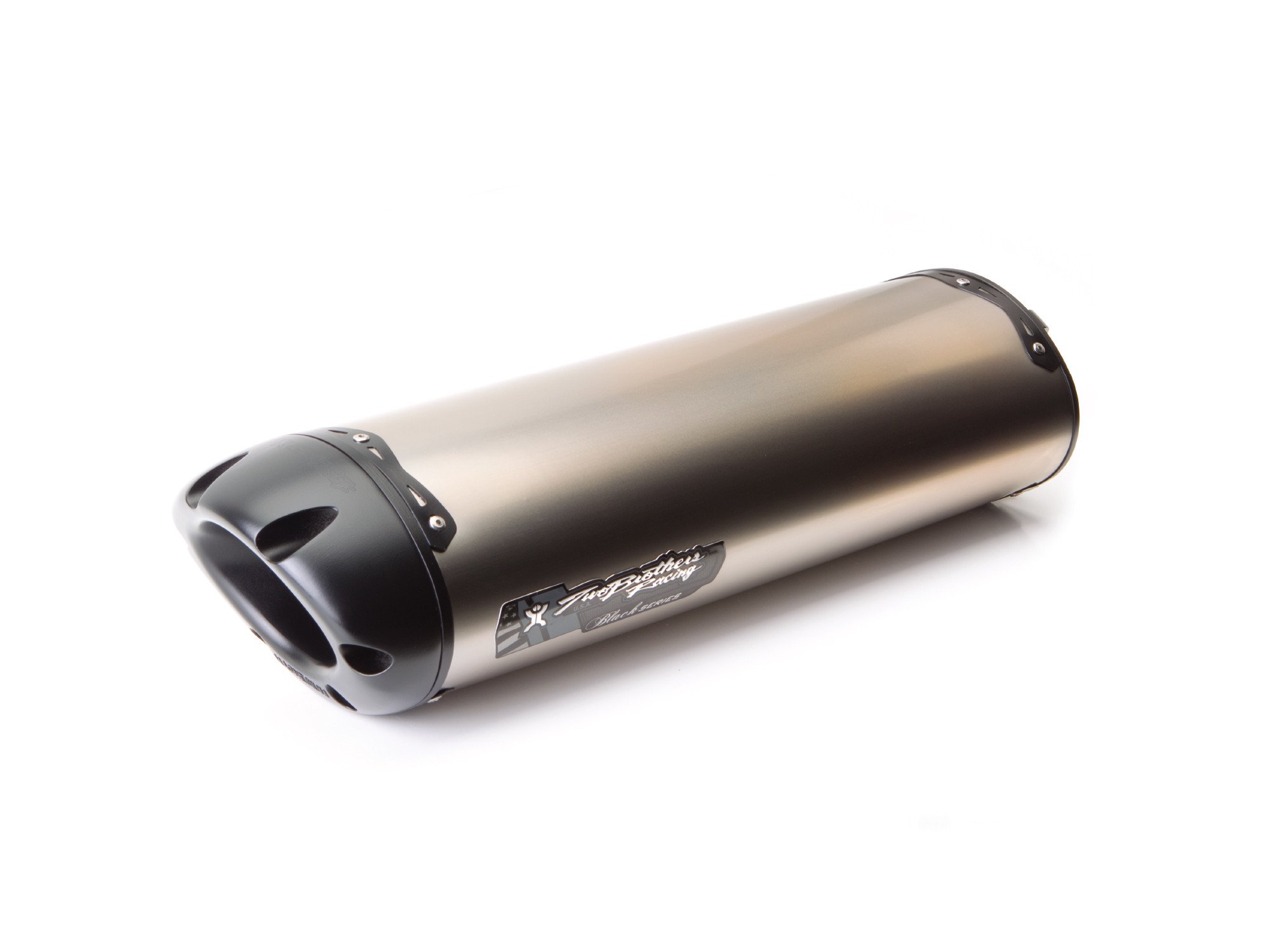 Two Brothers Racing M5 Black Titanium SlipOn Exhaust 20102012 CanAm Spyder RT/S Canada Dealer