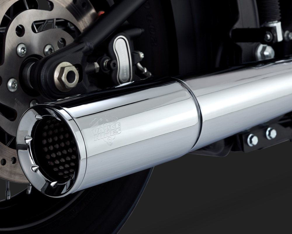 Vance & Hines Pro Pipe Exhaust Chrome Harley Davidson Softail - 17571