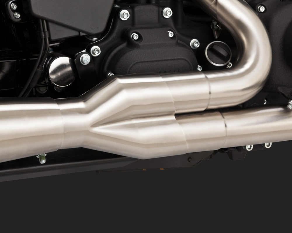 Vance & Hines Stainless HiOutput 2Into1 Exhaust Stainless Steel