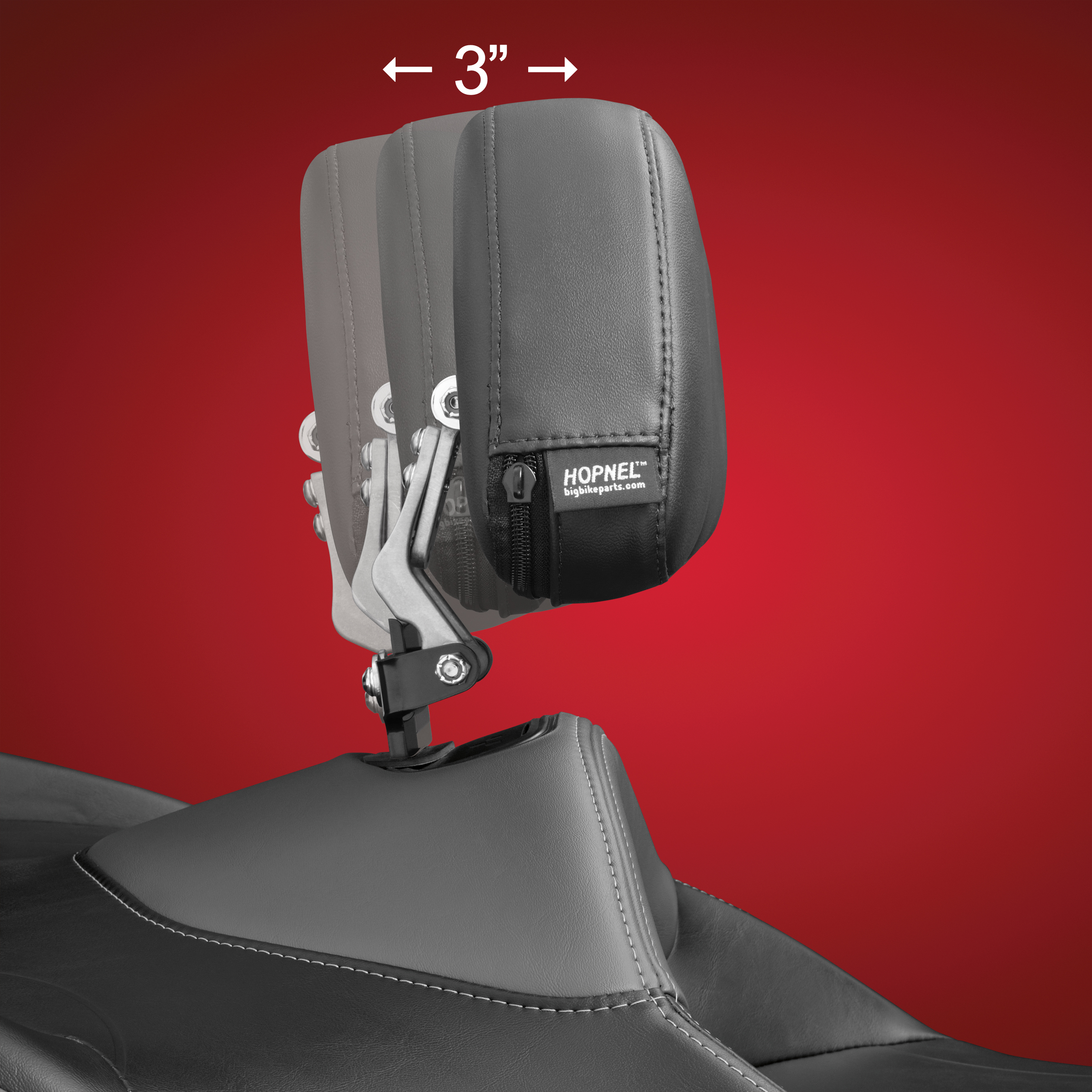 Driver Backrest CanAm Spyder RT