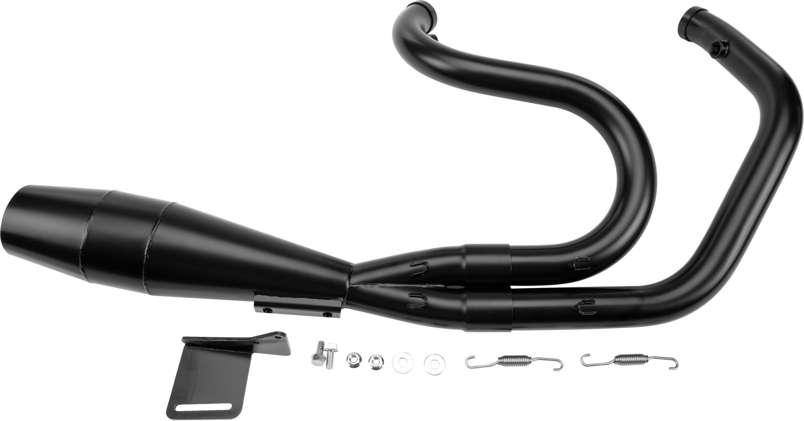 Sawicki 2 Into 1 Exhaust Cannon Black Harley Sportster 20042017 Canada