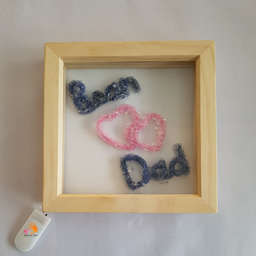 How to Make Pipe Cleaner Crystal Names Dynamic Dad