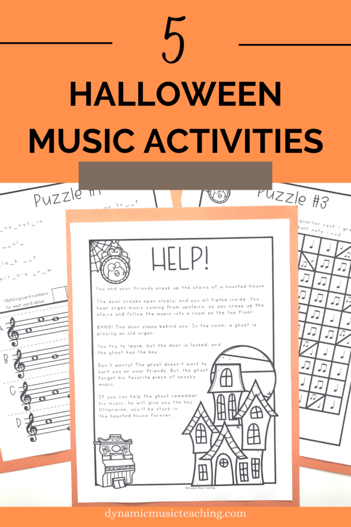 5 Halloween Music Activities Dynamic Music Teaching