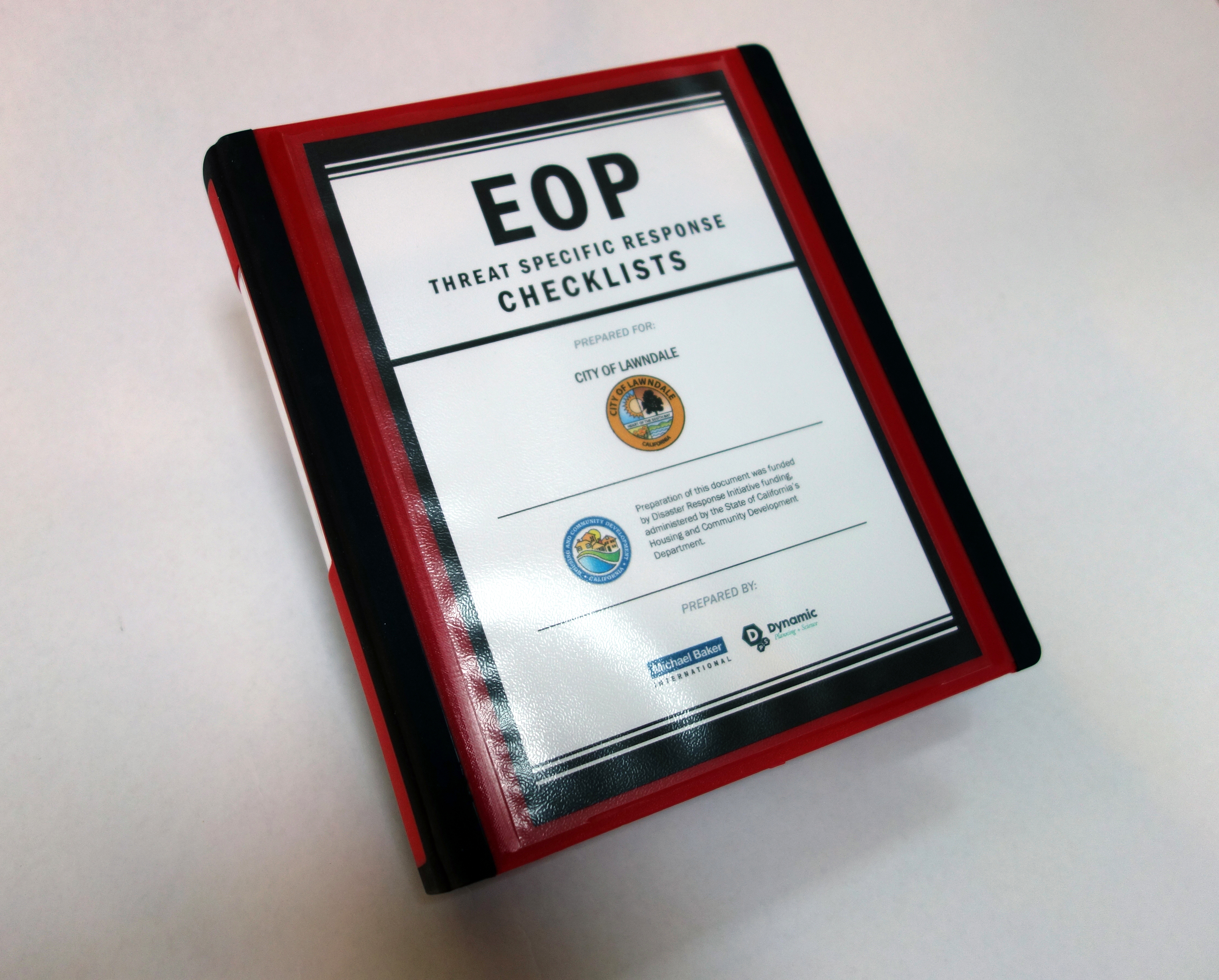 City of Lawndale EOP Checklists Dynamic Planning + Science