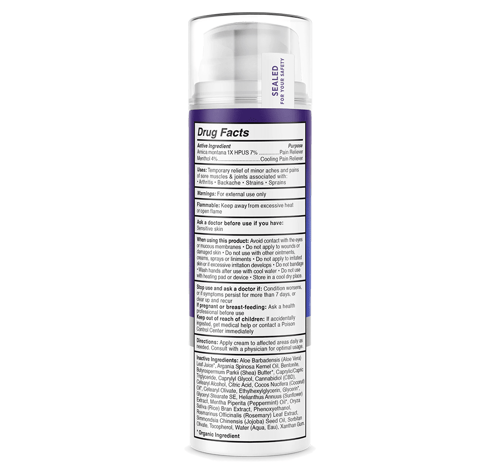 Medterra Pain Relief Cream (500mg) DynamicPureLLC