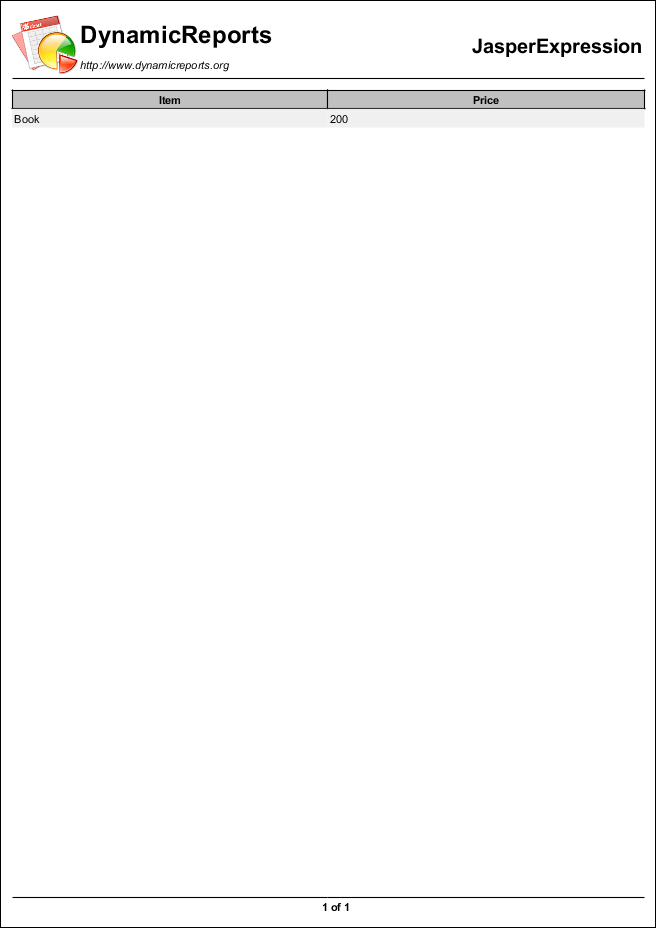 Jasper Expression — dynamicreports 5.1.0 documentation