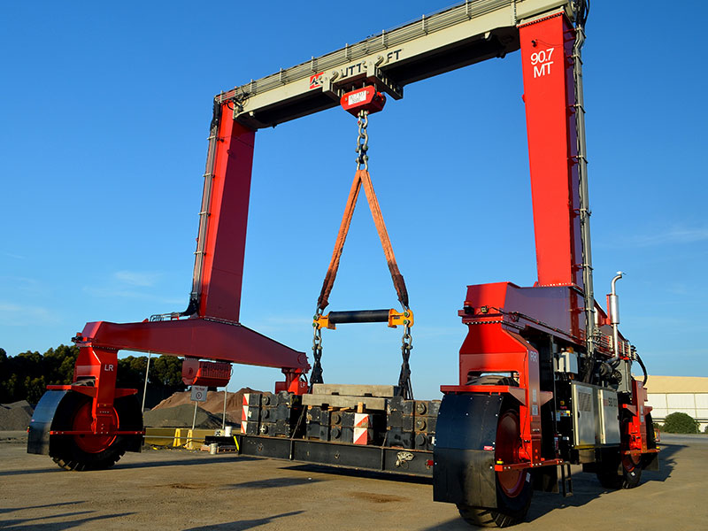 Shuttlelift Mobile Gantry Cranes Load Testpage Dynamic Rigging Hire