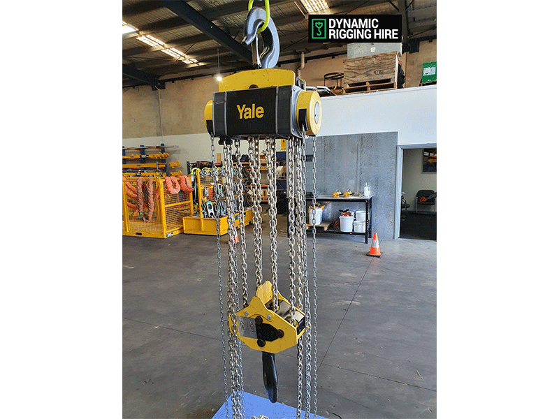Yale 360 Chain Block Hire Melbourne